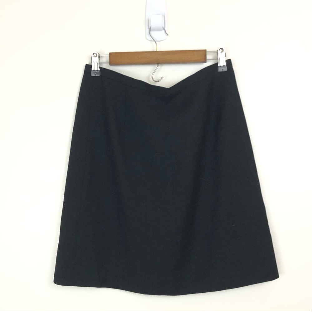 J. Crew Black Career Skirt